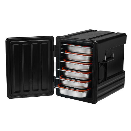 RAKI Termobox transport tavi gastronorm GN 1/1, 45x62,5xh57cm, gri [2]