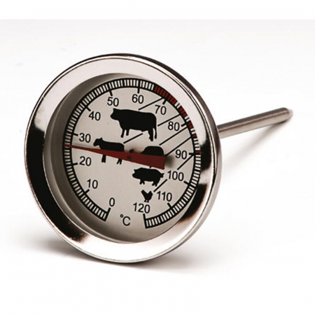 Produse - RAKI Termometru carne 14cm, 0°C - 120°C, metal