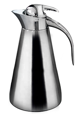 Termoizolante si transport alimente - RAKI Termos ceainic inox interior si exterior 1,5l D14,7xh28cm cu fund antiderapant