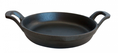 Servirea mesei - RAKI Tigaie fonta rotunda cu 2 manere 18,5cm