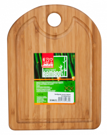 Tocatoare - RAKI Tocator bucatarie bambus oval 24,7x18,5x1,5cm