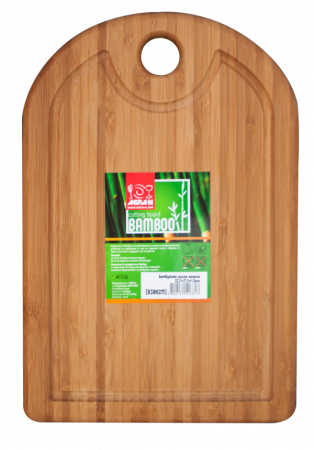 Tocatoare - RAKI Tocator bucatarie bambus oval 32,2x21,5x1,9cm