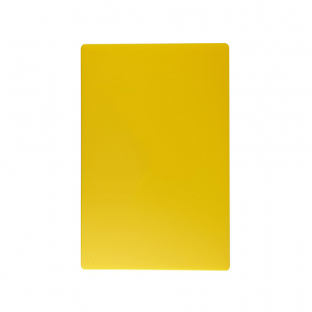 Tocatoare - RAKI Tocator profesional bucatarie 60x40x2cm polietilena HDPE, galben, pentru carne cruda de pasare