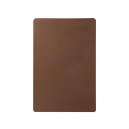 Tocatoare - RAKI Tocator profesional bucatarie 60x40x2cm polietilena HDPE, maro, pentru carne gatita