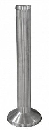 Cosuri de gunoi - RAKI TULUN Scrumiera de exterior inox D10,5xh83cm