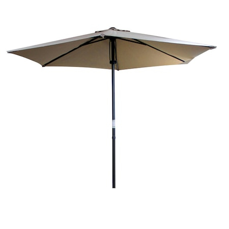Umbrele - RAKI Umbrela soare cu mecanism rabatare 250 cm bej (8053/B-103152)
