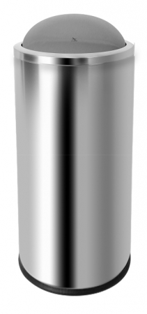 Cosuri de gunoi - RAKI VITA Cos gunoi cromat cu galeata 30l 30xh60cm