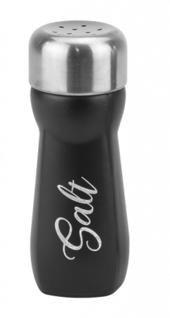 Servirea mesei - RAKI VOCA Solnita sticla cu capac metalic, 80ml, neagra