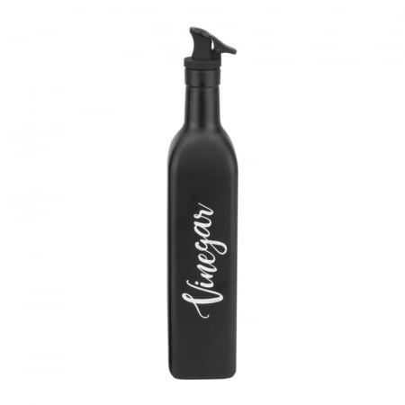 Servirea mesei - RAKI VOCA Sticla otet cu picurator, 500ml, din sticla, neagra