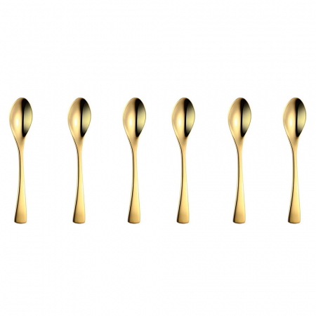 Servirea mesei - RAKI WICKED GOLD Set 6 linguri, din inox, 22cm