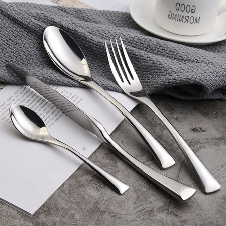 RAKI WICKED SILVER Set 6 linguri, din inox, 22cm [2]