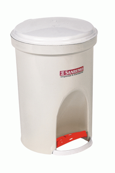 Cosuri de gunoi - SANREMO Cos gunoi cu pedala 13l 27,4x25,2x37cm (S275E)