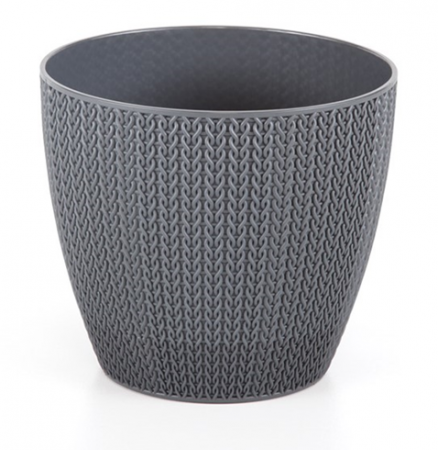 Produse - SERINOVA SUMELA Ghiveci flori 11xh9,8cm 0,5l antracit