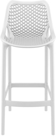 SIESTA AIR Scaun bar, polipropilena cu fibra de sticla, 45x53xh105cm, alb [1]