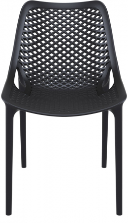 SIESTA AIR Scaun tip scoica, 50x60xh82cm, polipropilena cu fibra de sticla, negru [1]