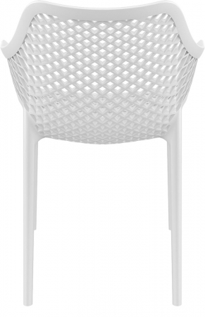 SIESTA AIR XL Scaun tip scoica 57x60xh81cm, polipropilena cu fibra de sticla, alb [4]