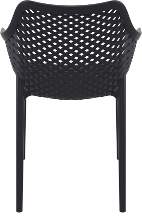 SIESTA AIR XL Scaun tip scoica 57x60xh81cm, polipropilena cu fibra de sticla, negru [4]