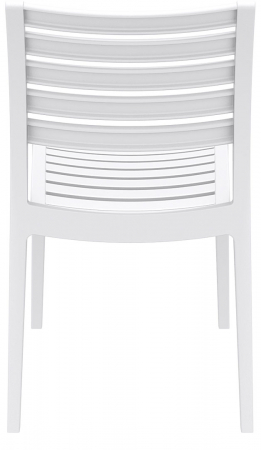 SIESTA ARES Scaun polipropilena cu fibra de sticla, 48x58xh82cm, alb [4]