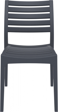 SIESTA ARES Scaun polipropilena cu fibra de sticla, 48x58xh82cm, gri [1]