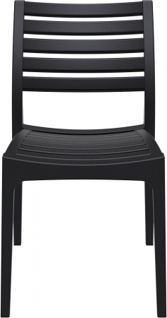 SIESTA ARES Scaun polipropilena cu fibra de sticla, 48x58xh82cm, negru [1]