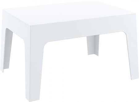 Produse - SIESTA BOX Masuta cafea dreptunghiulara, 70x50xh43cm, polipropilena, alba