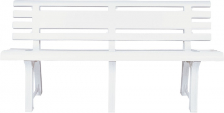 Produse - SIESTA FLORA Banca din plastic, 146x30xh73cm, alba