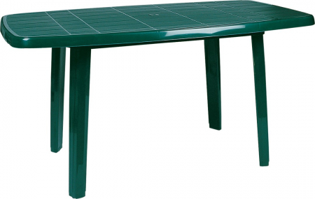 SIESTA MUTUM Masa ovala din plastic, 140x80xh72cm, verde [0]
