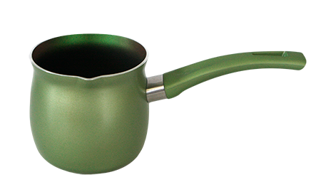 Ceainice si ibrice - TANGO Ibric 10,5x9,5cm strat non-aderent, verde