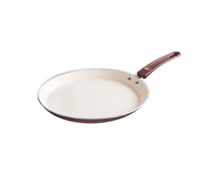 Tigai antiaderente - TANGO Tigaie pentru clatite 26cm strat ceramic non-aderent, maro