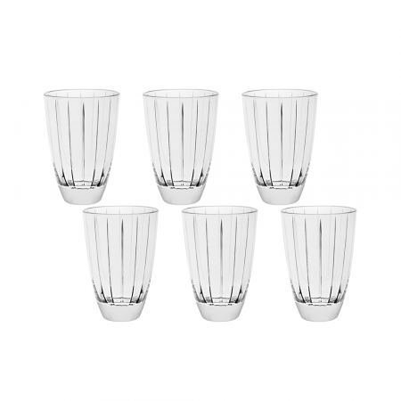 Vidivi - VIDIVI ACCADEMIA Set 6 pahare inalte din sticla temperata 490ml
