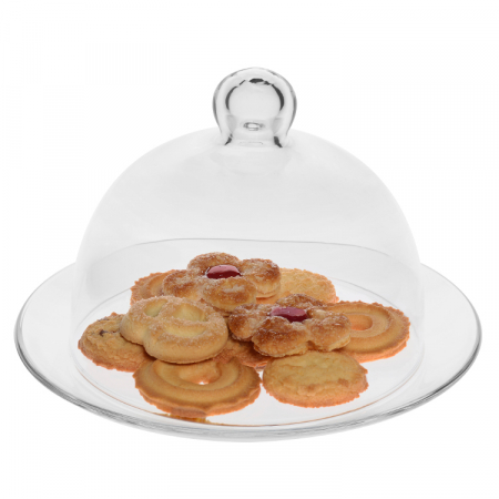 Vidivi - VIDIVI BANQUET Set farfurie cu capac din sticla temperata 21xh13,5cm