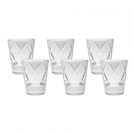 Vidivi - VIDIVI CONCERTO Set 6 pahare pentru Shot-uri din sticla temperata 80ml