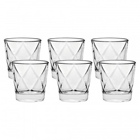 Vidivi - VIDIVI CONCERTO Set 6 pahare whisky din sticla temperata 230ml