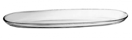 Vidivi - VIDIVI FENICE Platou oval din sticla temperata 30x9,5cm