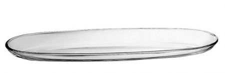 Vidivi - VIDIVI FENICE Platou oval din sticla temperata 50x16cm