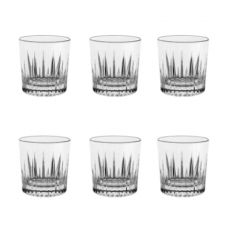 Vidivi - VIDIVI MIX&CO Set 6 pahare din sticla temperata 330ml