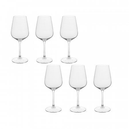 Vidivi - VIDIVI RIALTO Set 6 pahare vin alb sticla temperata 450ml 6,4xh22,5cm
