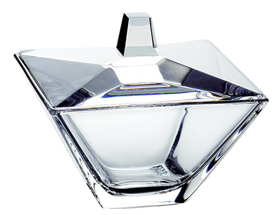 Vidivi - VIDIVI TORCELLO Bol cu capac pentru servire sticla temperata 11x11xh9,5cm