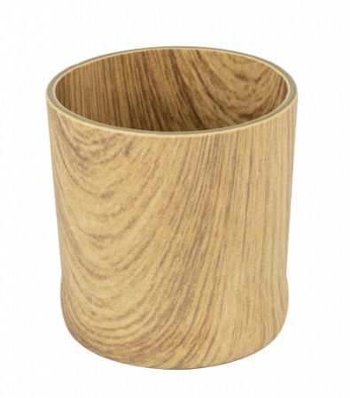 Servirea mesei - WILLOW BUFFET Suport scobitori din polistiren antibacterian, D5,5xh5,5cm, aspect lemn