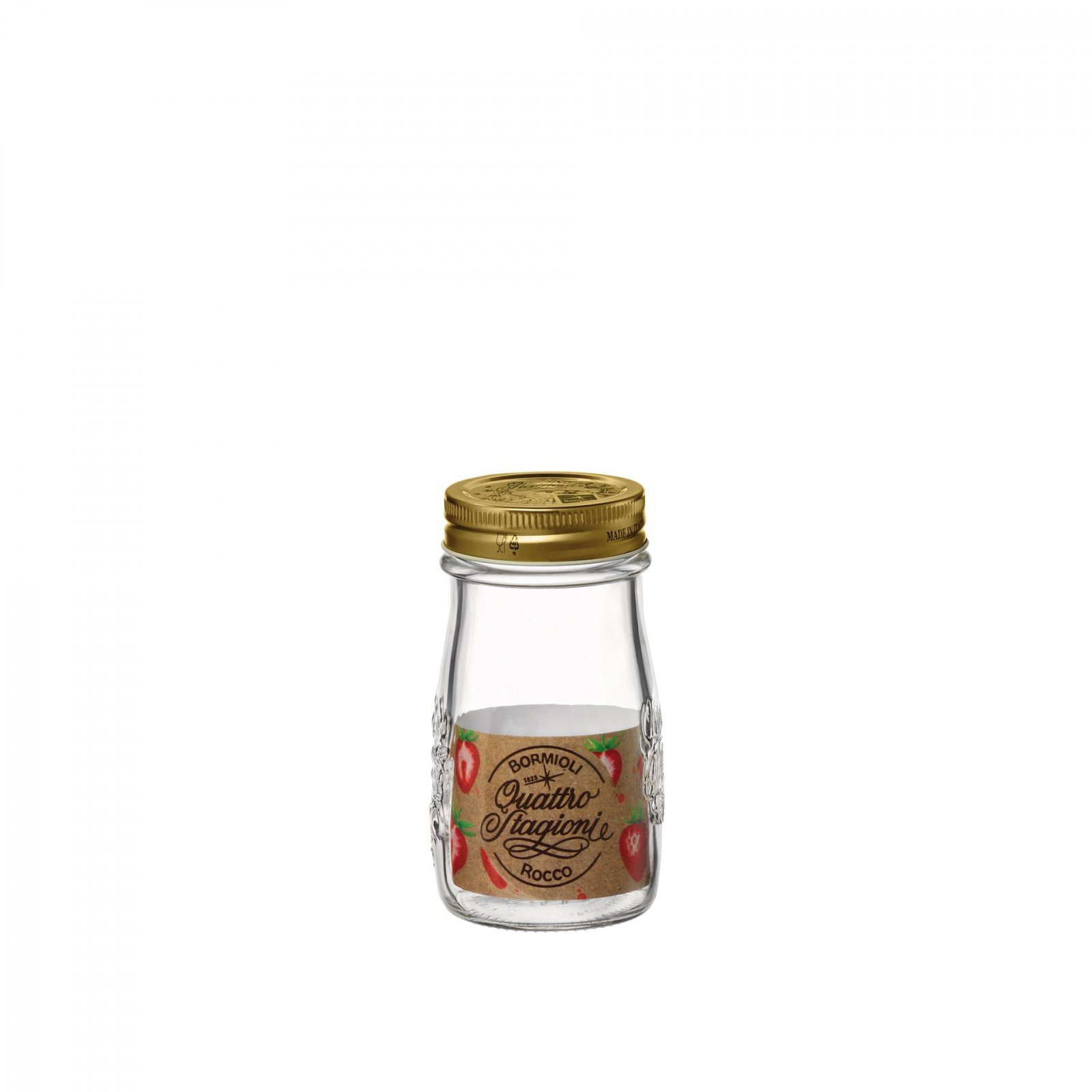BORMIOLI QUATTRO STAGIONI Sticla cu capac, 200ml, D7xH11,7cm (3.65641)