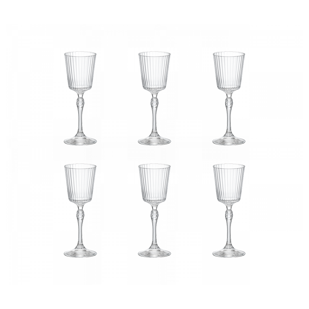 BORMIOLI ROCCO AMERICA 20S Set 6 pahare lichior CORDIAL 80ml
