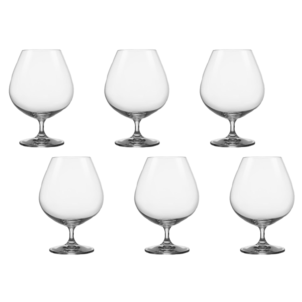 CRYSTALEX VINTAGE Set 6 pahare brandy 875ml, Bohemia Cristal