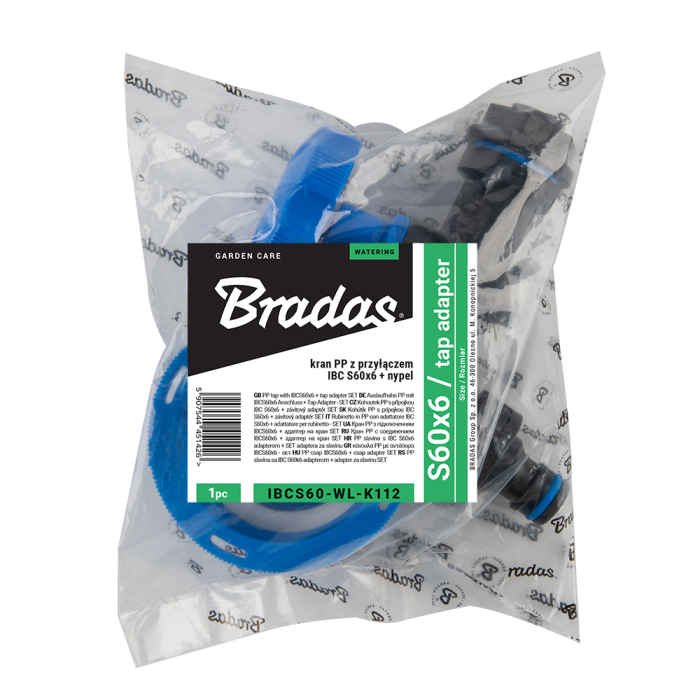 Adaptor IBC S60x6 pentru Bazin 1000L cu Robinet 1/2 si Niplu Cuplare Rapida [4]