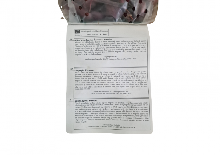 Arpagic rosu Piroska – 500g - Calibru 8/21 [3]