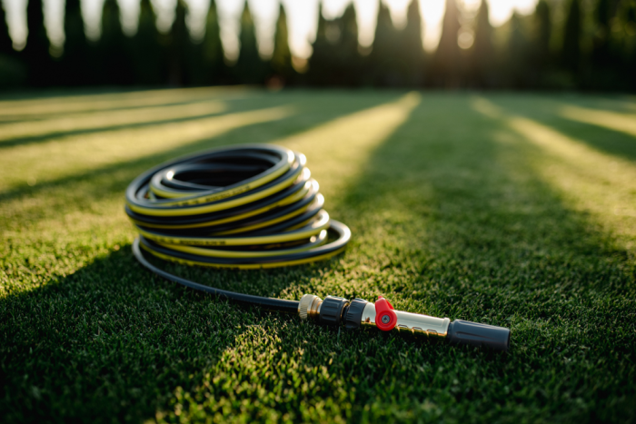 Aspersor Drept Reglabil din Alama cu Valva, Bradas, Duza de Pulverizare Profesionala [2]