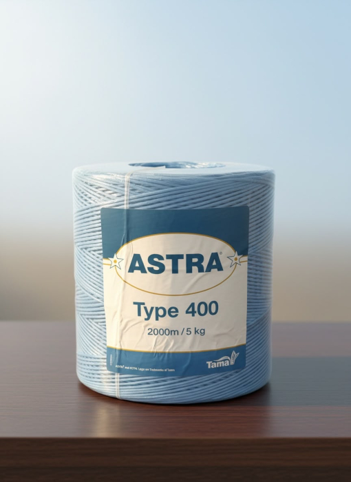 Ata Balotat 400m Astra Type 5kg, Sfoara Polipropilena Rezistenta la Nod pentru Prese de Balotat [2]