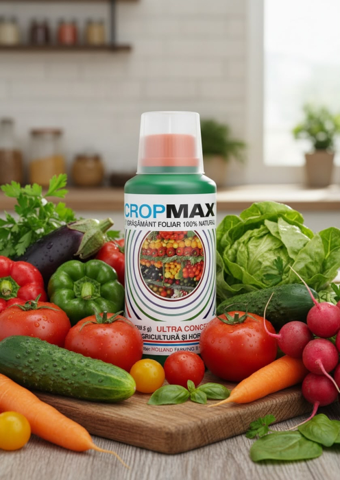 Biostimulator Organic Cropmax 250ml, Fertilizant Foliar Concentrat pentru Legume, Zmeura si Capsuni [2]