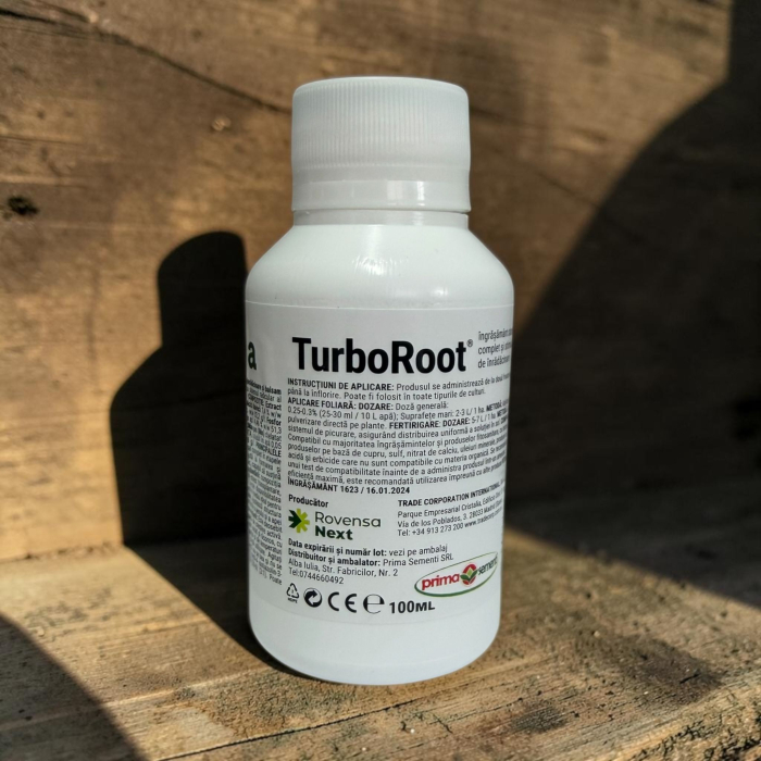 Biostimulator Radicular Turbo Root, 100 ml, Stimulent Inradacinare si Dezvoltare Sistem Radicular [2]