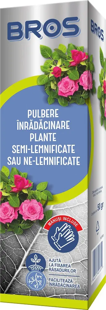 Bros Pulbere Inradacinare 50 g – pentru plante semilemnoase si nelemnoase [1]