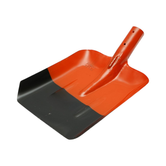 Cap Lopata din Otel Rosu Negru 230x280x370mm - Cupa Adanca si Rezistenta pentru Manipulare Materiale [3]